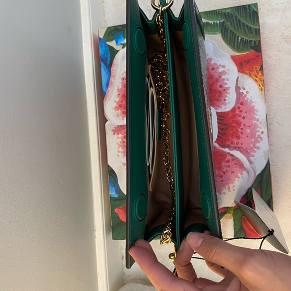 Exclusive; Limited Gucci Green
watersnake ophidia chain
shoulder bag - Picture 4 of 4